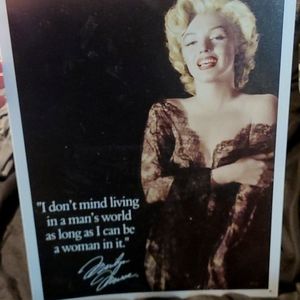 Marilyn Monroe Metal Sign